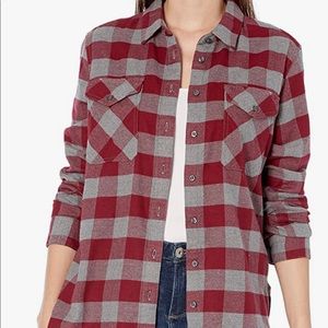 Pendleton flannel shirt with elbow patches